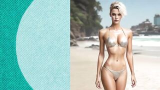 Top 20 Sexiest Women in Bikinis in AI World | Realistic Photos of Female Models