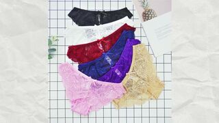 Woman Panties Sexy Lace Underwear Breathable Soft Lingerie Female Briefs Panty Sexy Transparent Wome