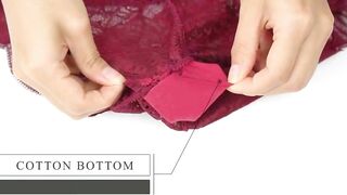 Woman Panties Sexy Lace Underwear Breathable Soft Lingerie Female Briefs Panty Sexy Transparent Wome