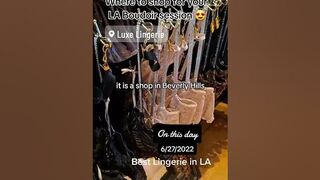 Run, don't walk to Luxe Lingerie in #beverlyhills for your boudoir session