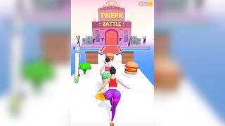 twerk race 3d running game game video ||#gaming #shortsfeed #india #shortsvi #trending #shorts#short