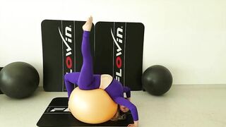 Flexible Contortionst Backband, gymnastics - Stretches/ Training yoga