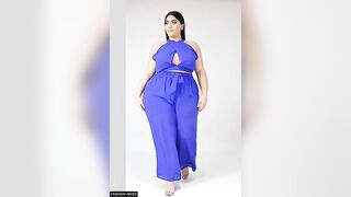 Plus Size Lingerie Fashion Show Model Trmu Clothing Haul #lingerie #plussize #temu