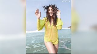 ????Mrunal Thakur????Hot In Bikini Photoshoot Indian Actress Mrunal Thakur Hotness Alert Photo #shorts