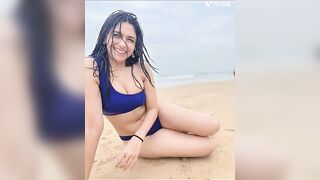 ????Mrunal Thakur????Hot In Bikini Photoshoot Indian Actress Mrunal Thakur Hotness Alert Photo #shorts