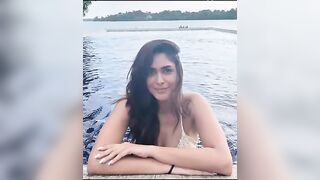 ????Mrunal Thakur????Hot In Bikini Photoshoot Indian Actress Mrunal Thakur Hotness Alert Photo #shorts