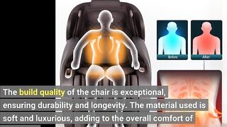 MassaMAX 2022 Massage Chair Recliner, Zero Gravity Full Body Yoga Stretching with Intelligent A...