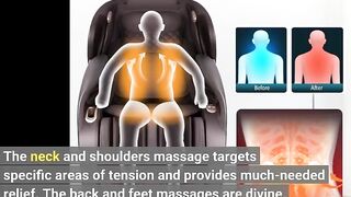 MassaMAX 2022 Massage Chair Recliner, Zero Gravity Full Body Yoga Stretching with Intelligent A...