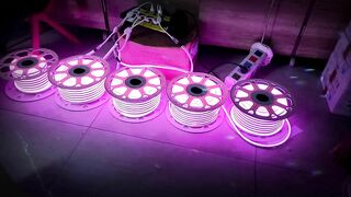 LED Neon Flexible Pink 220V Outdoor