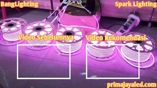 LED Neon Flexible Pink 220V Outdoor