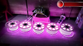 LED Neon Flexible Pink 220V Outdoor