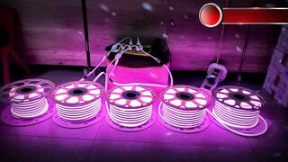 LED Neon Flexible Pink 220V Outdoor