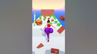 Twerk race 3d running games fast gameplay #shortvideo #viral #videos #videogames