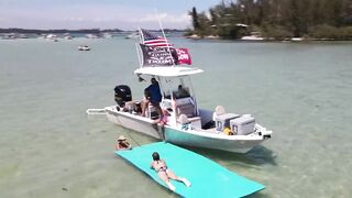 Bikinis, Sandbars & Sinking Boats...COPS Were Called! Longboat Key Fourth of July 2023