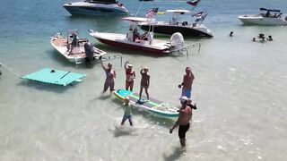 Bikinis, Sandbars & Sinking Boats...COPS Were Called! Longboat Key Fourth of July 2023