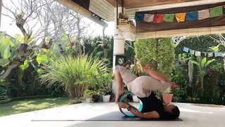 Wheel Yoga | Self Practice | Exploring my upper back and shoulders