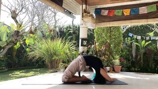 Wheel Yoga | Self Practice | Exploring my upper back and shoulders