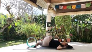 Wheel Yoga | Self Practice | Exploring my upper back and shoulders