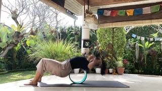 Wheel Yoga | Self Practice | Exploring my upper back and shoulders