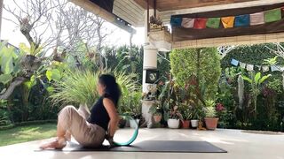 Wheel Yoga | Self Practice | Exploring my upper back and shoulders