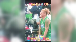 Twerk Twerk Of Brenda Mage in AllStarMagic Game! #brendamage #allstargame2023 #volleyball #games