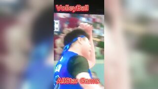 Twerk Twerk Of Brenda Mage in AllStarMagic Game! #brendamage #allstargame2023 #volleyball #games