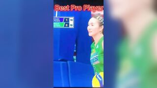 Twerk Twerk Of Brenda Mage in AllStarMagic Game! #brendamage #allstargame2023 #volleyball #games