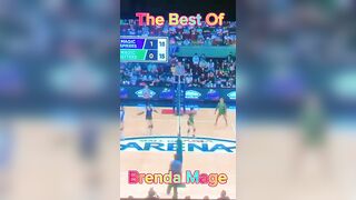 Twerk Twerk Of Brenda Mage in AllStarMagic Game! #brendamage #allstargame2023 #volleyball #games