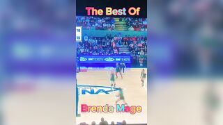 Twerk Twerk Of Brenda Mage in AllStarMagic Game! #brendamage #allstargame2023 #volleyball #games