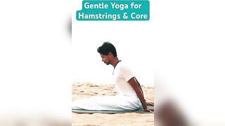 Gentle Yoga for Hamstrings & Core #yogaeverydamnday