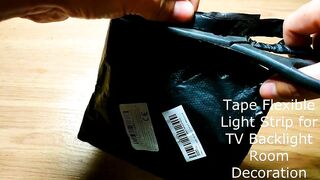 Flexible light tape for TV lighting for $3 from AliExpress