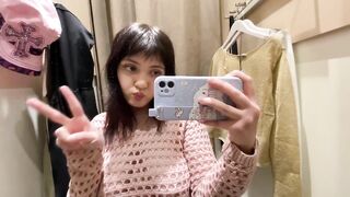 4K See Through Transparent Lingerie Try On Haul At The Mall1080P HD 3