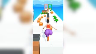 Twerk run || Funniest game ever I played comedy funny & wtf moment || #shorts #viral #ytshorts