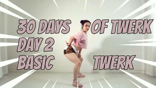 HOW TO TWERK ????day 2????BEGINNERS TUTORIAL【30 Days of Twerk】