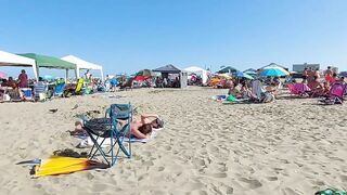 ???????? ????️☀️ ????️ HOT DAY in Spain | Alecante Beach | Walking tour | Spain Beach walk Bikini Paradise