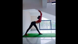 Yoga | kimvanxuanyoga #health #headshot #yoga #yogapose #trending