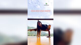 Fire fly pose #yogaurmi #yoga #yogaasana #yogawithurmipandya | Titibhasana #urmiyogaacademy