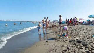 ???????? ????️☀️ ????️ HOT DAY in Spain | Alecante Beach | Walking tour | Spain Beach walk Bikini Paradise