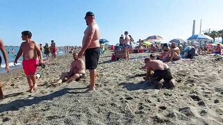 ???????? ????️☀️ ????️ HOT DAY in Spain | Alecante Beach | Walking tour | Spain Beach walk Bikini Paradise