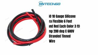 Ultra-flexible 10 Gauge Silicone Wire | BNTECHGO