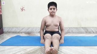 how to do Kandapirasane Hastasamprasarana Asana/yoga and benefits /কন্দপীড়াসনে হস্তসম্প্রসারণ আসন