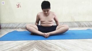 how to do Kandapirasane Hastasamprasarana Asana/yoga and benefits /কন্দপীড়াসনে হস্তসম্প্রসারণ আসন