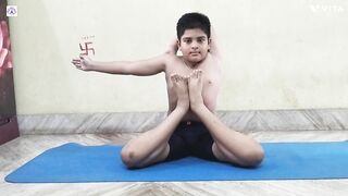 how to do Kandapirasane Hastasamprasarana Asana/yoga and benefits /কন্দপীড়াসনে হস্তসম্প্রসারণ আসন