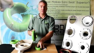 Sani Seal Toilet Gasket Flexible Waxless Seal