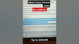 Act Fast! Set Your Own Hours Remote Jobs| Flexible Hours Work from Home Jobs 2023#shorts