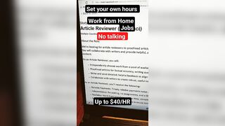 Act Fast! Set Your Own Hours Remote Jobs| Flexible Hours Work from Home Jobs 2023#shorts