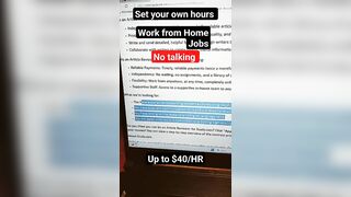 Act Fast! Set Your Own Hours Remote Jobs| Flexible Hours Work from Home Jobs 2023#shorts