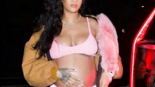 Pregnant Rihanna Sizzles In Racy Lingerie For Savage x Fenty