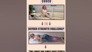 CHALLENGES TO GET STRONG & FLEXIBLE #fitnesschallenge #upperbodystrength #corestrength #fitness