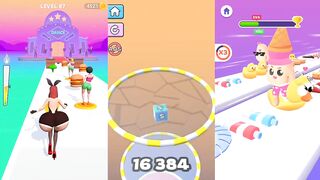 Twerk Race 3D, Jelly Run 2048, Crushy Fingers - Casual Gameplay Walkthrough To Play (iOS, Android)